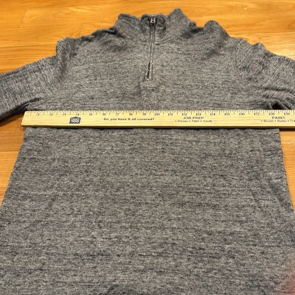 J . Crew men’s quarter zip pull over size small .